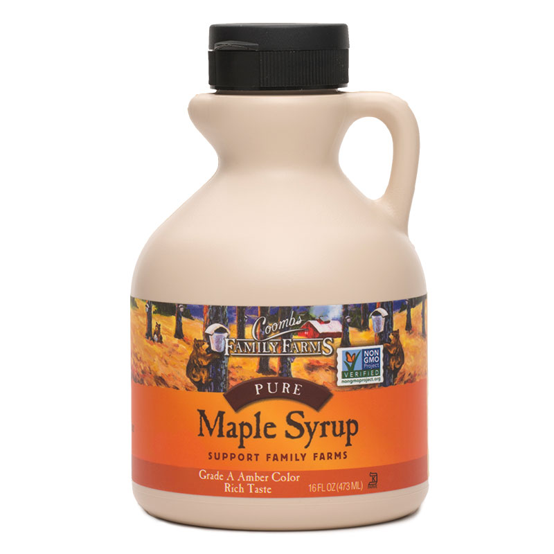 16 oz Jug, Grade A Amber Rich Maple Syrup