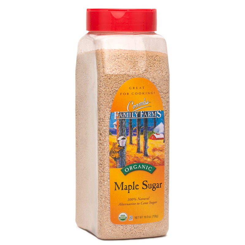 1 lb 9 oz Shaker Organic Granules Maple Sugar