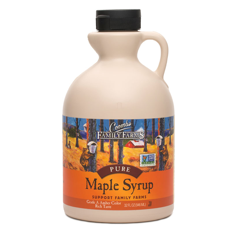 32 oz Jug, Grade A Amber Rich Maple Syrup